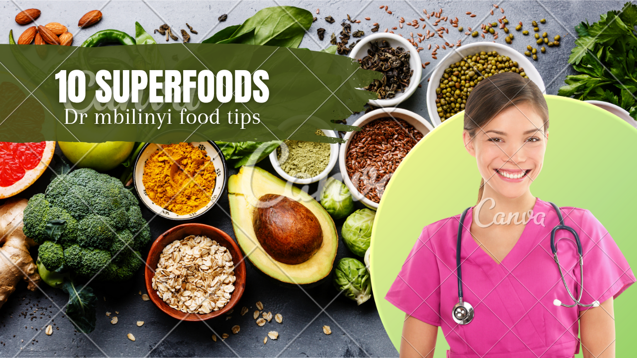 TUMIA MCHANGANYIKO HUU WA VYAKULA KWA AFYA YA MWILI — DR. MBILINYI